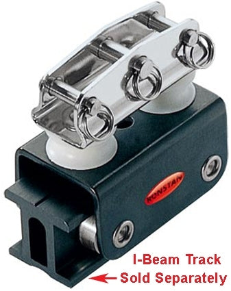 Ronstan Large 'I' Beam Four wheel slider