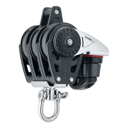 40mm Triple Block - Swivel, Becket, Cam Cleat