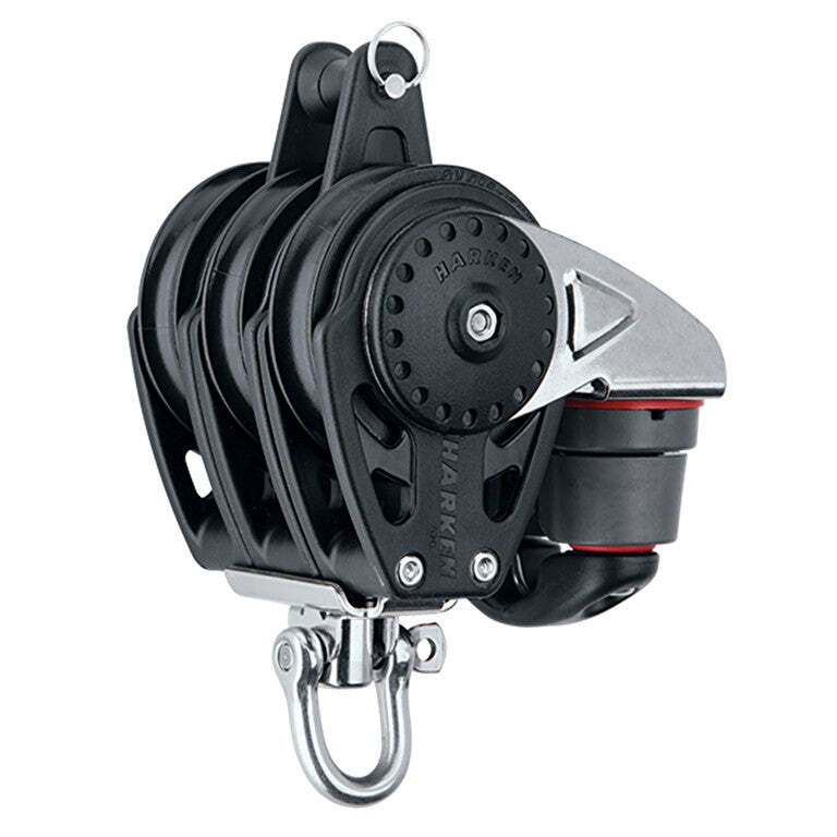 57mm Triple Block - Swivel, Becket, Cam Cleat