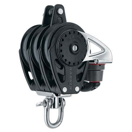 75mm Triple Block - Swivel, Becket, Cam Cleat