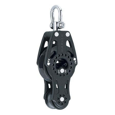 75mm Fiddle Ratchet Block - Swivel