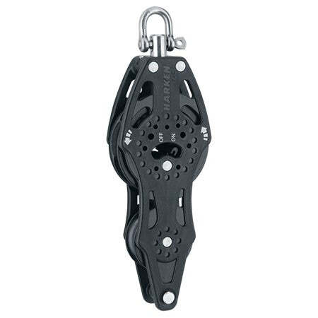 75mm Fiddle Ratchet Block - Swivel, Becket