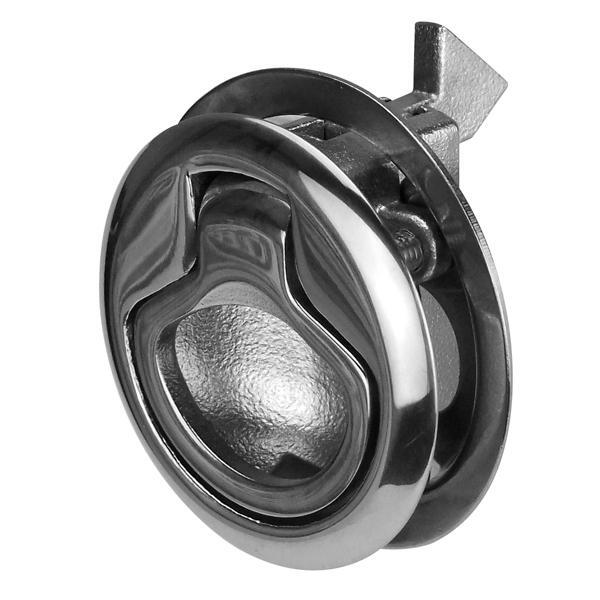 Pull Catches - Round Flush Stainless Steel