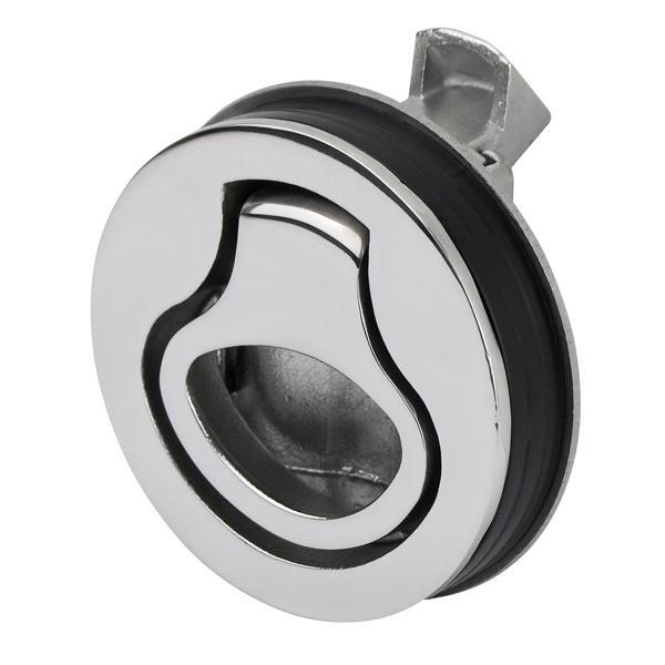 Pull Catches - Round Flush Stainless Steel
