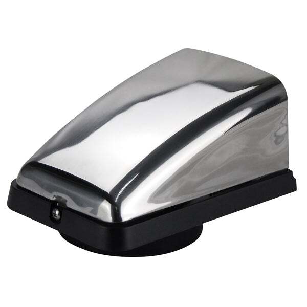Vent - Stainless Steel Cowl With Plastic Base