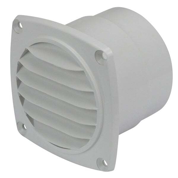 Vent - Flush Mounting With Tail Abs Plastic