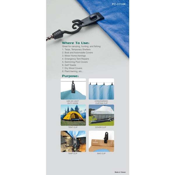 Master Tarp Clips - Canvas