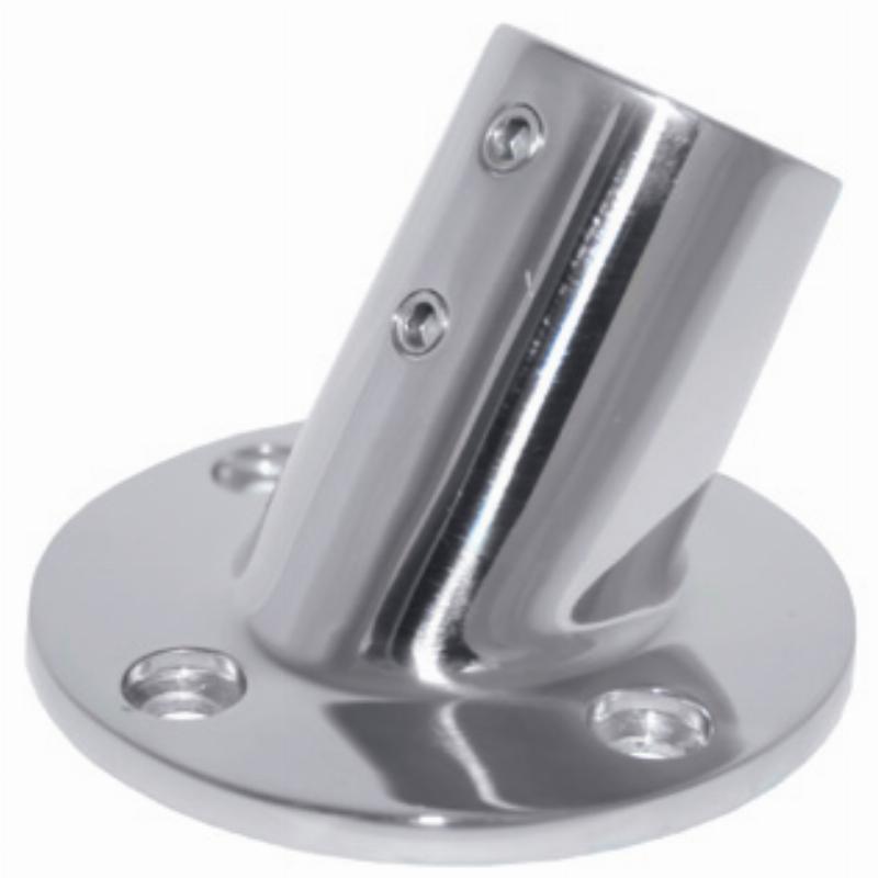 60 Degree Stainless Steel Round Base