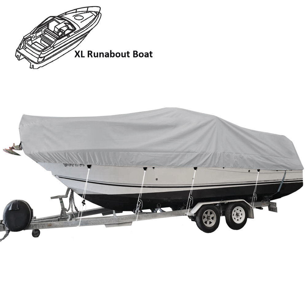 Runabout Boat Cover XL Outboard