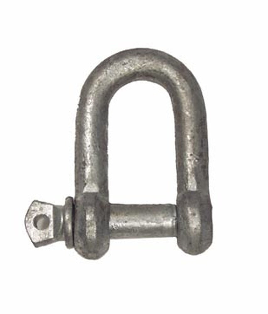 Galvanised 'D' Shackles