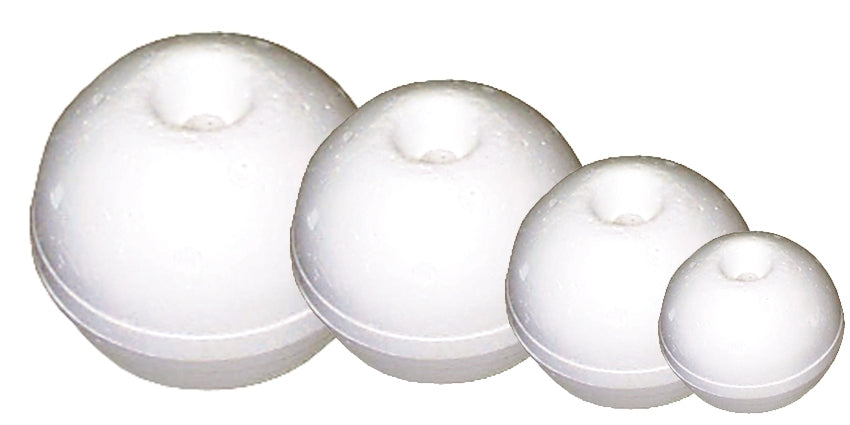 Round White Foam Floats