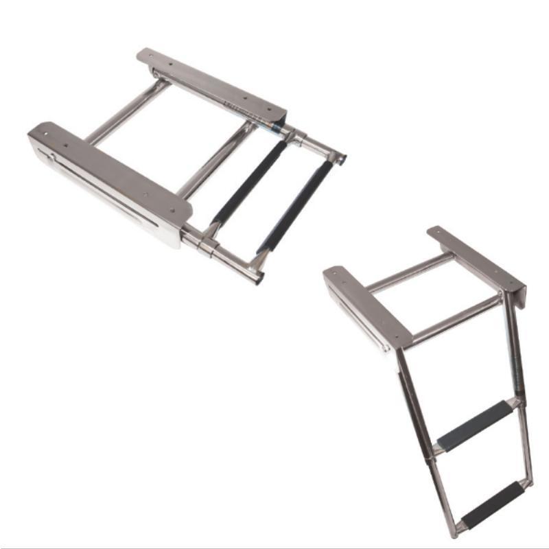Telescopic Stainless Steel Retractable Ladder