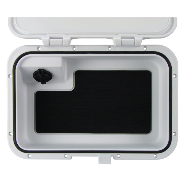 Glove Box with Dual USB Charger