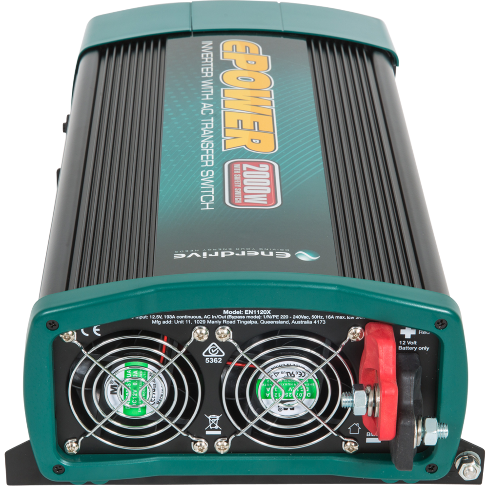 ePower 2000W 12V True Sine Wave Inverter