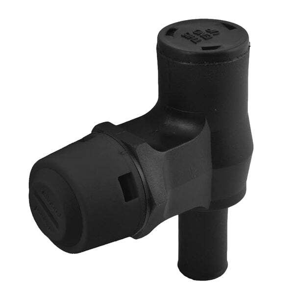 Fuel Breather With Water Trap 90 Degree - Polypropylene