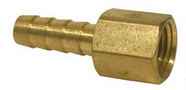 Brass Hose Barb - Female 1/4" NPT