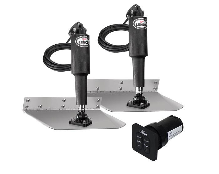 Lenco Standard Trim Tab Kit with Standard Switch