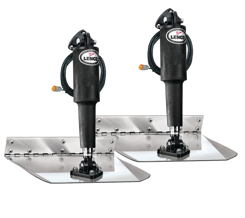 Lenco Trim Tab Electro Polished Standard Kits