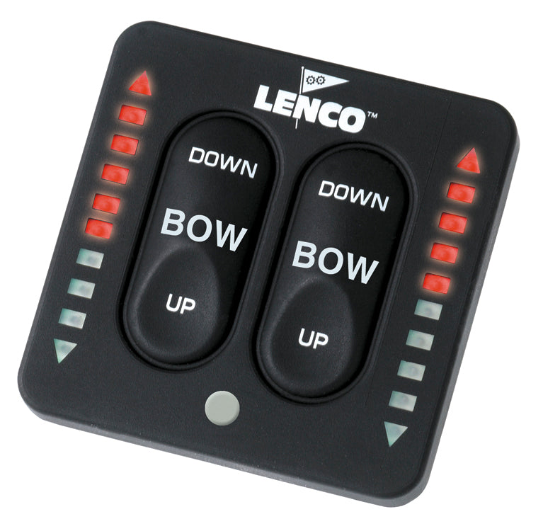 Lenco Edge Trim Tab Electro Polished Kit