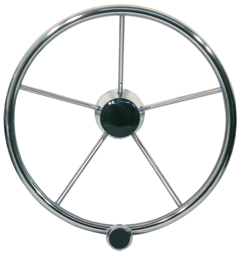 Stainless Steering Wheels with Speed Knob