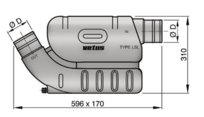 Vetus Long Waterlock