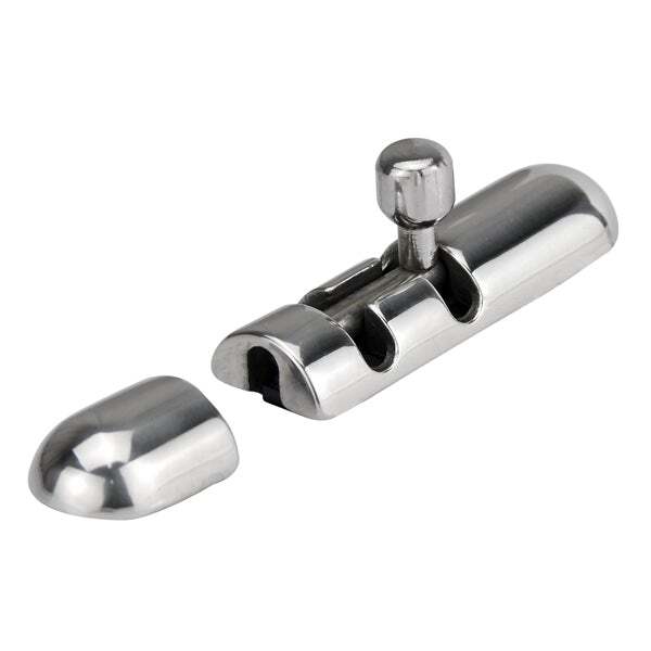 Barrel Bolt - Anti Rattle Rounded Stainless Steel