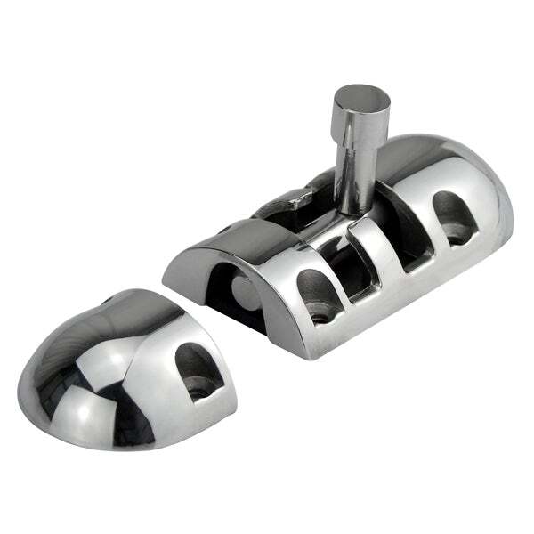 Barrel Bolt - Anti Rattle Rounded Stainless Steel