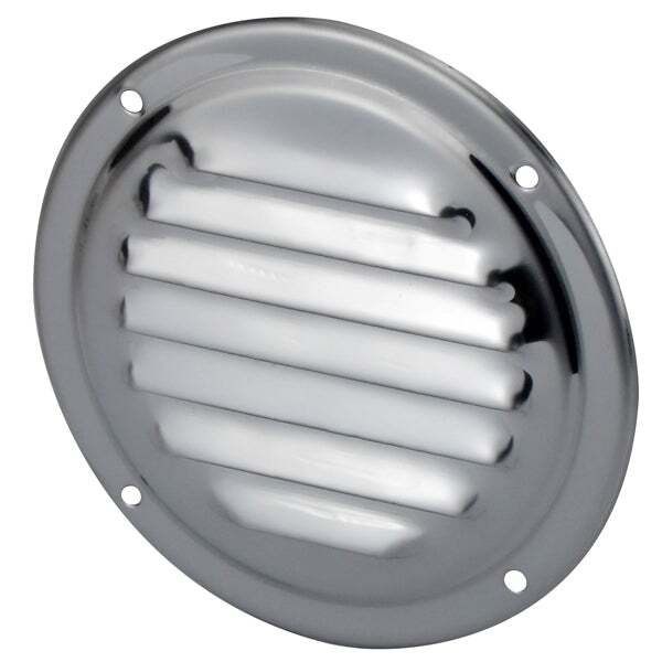 Vents - Round Wave Louvre Stainless Steel