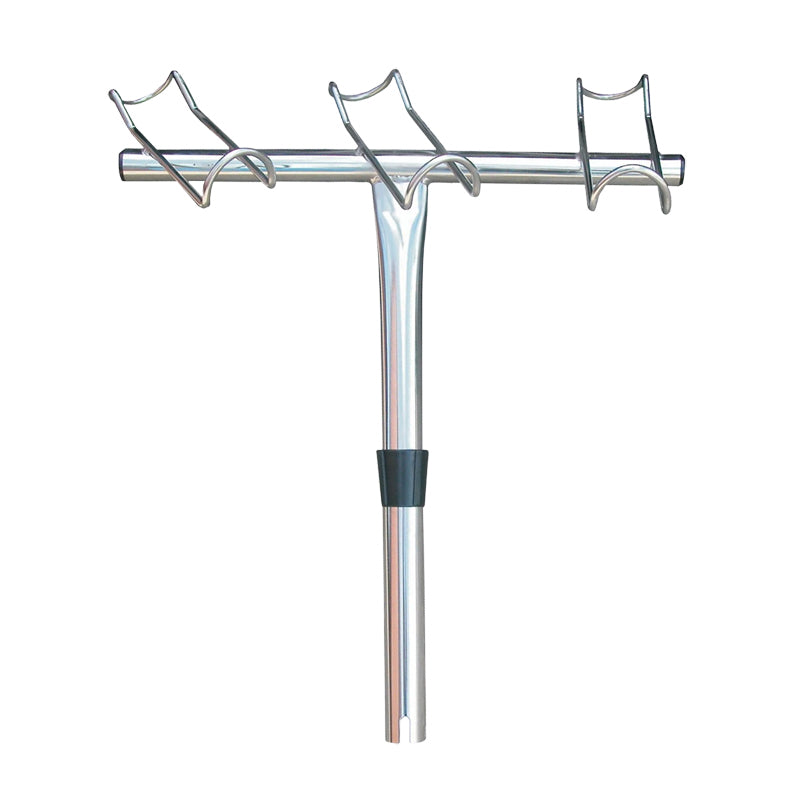 Stainless Steel Triple Rod Holder Mount