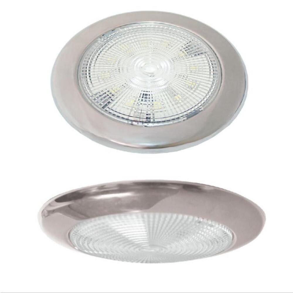 Slimline Stainless Steel Dome LED