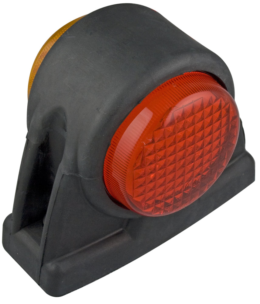 Marker Lamps - Stalk Lamps Surface Mount - Amber-Red