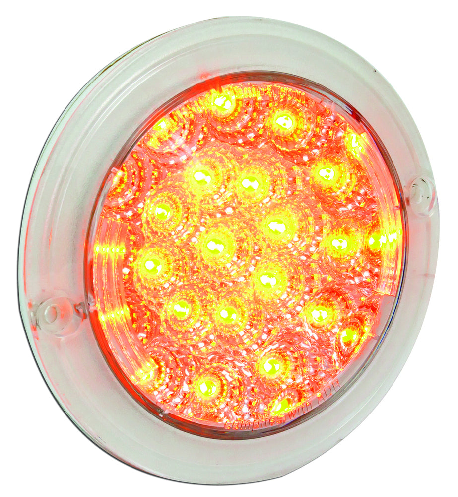 Single Function Lamps (Clear) - Amber - 102 Series