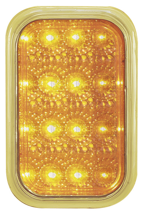 Single Function Recess Mount - Amber - 131 Series