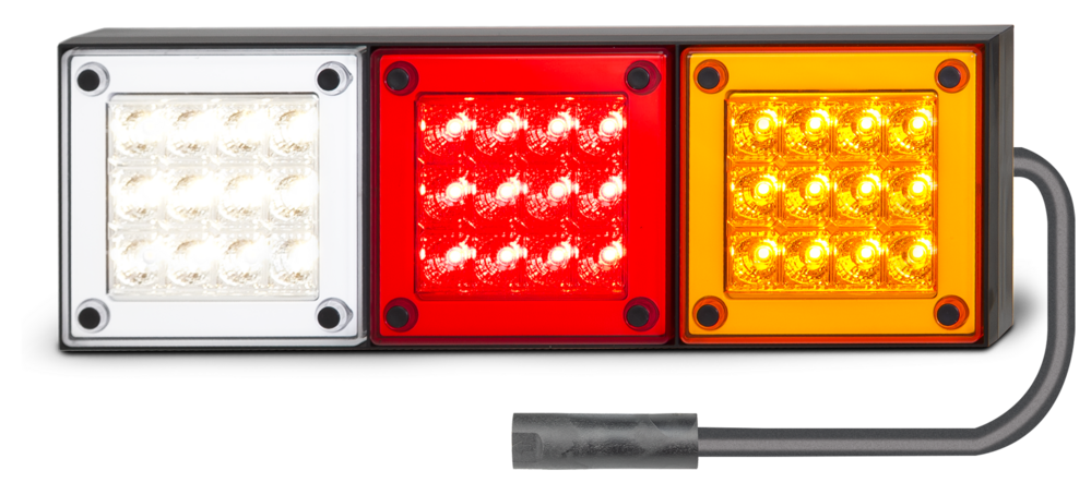Combination Lamps Left or Right Side - Amber-Red-White