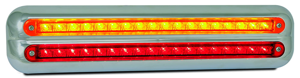 Double Rear Lamp - Amber-Red- 380 Series