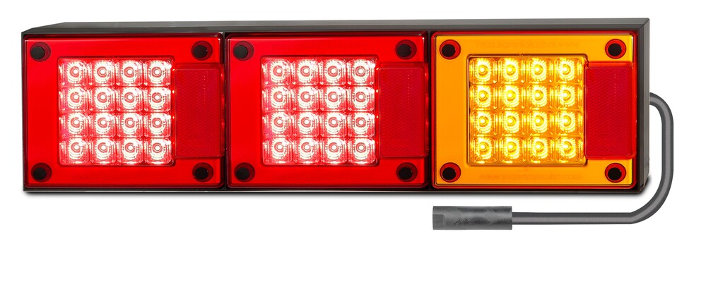 Combination Lamps - Left or Right Side (Plug)- Amber-Red-Red - 460 Series