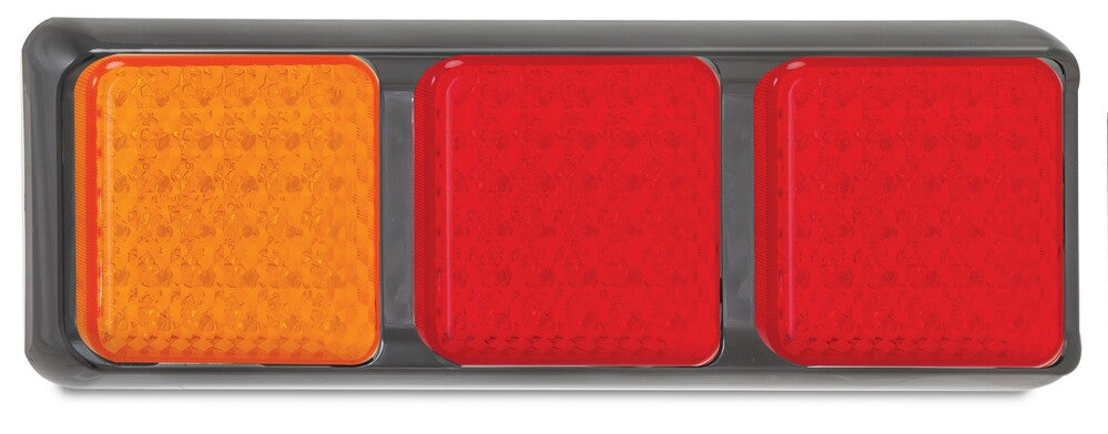Triple Rear Lamp - Amber-Red-Red - 80 Series