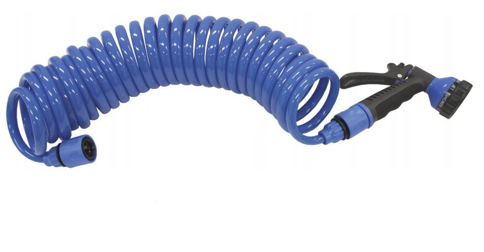 Coiled Hose With Gun - Standard