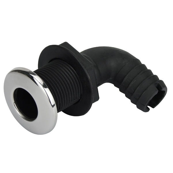 Skin Fitting 90Â° Tail Nylon Stainless