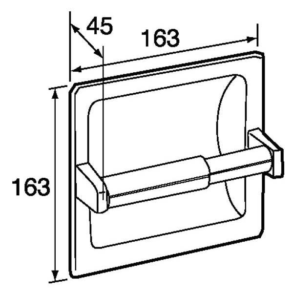 Toilets - Roll Holders - Stainless Steel