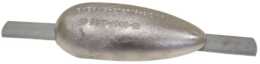 Zinc Teardrop Anodes