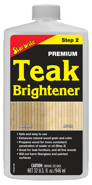 Premium Teak Brightener Step 2