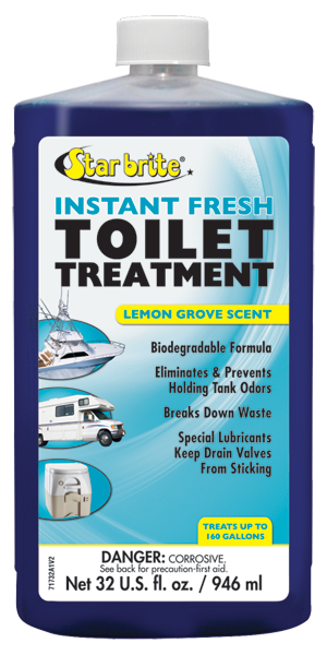 Instant Free Toilet Treatment Lemon Scent