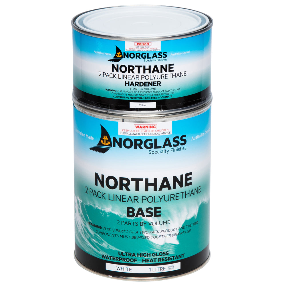 Norglass Northane 2 Part Polyurethane Gloss White