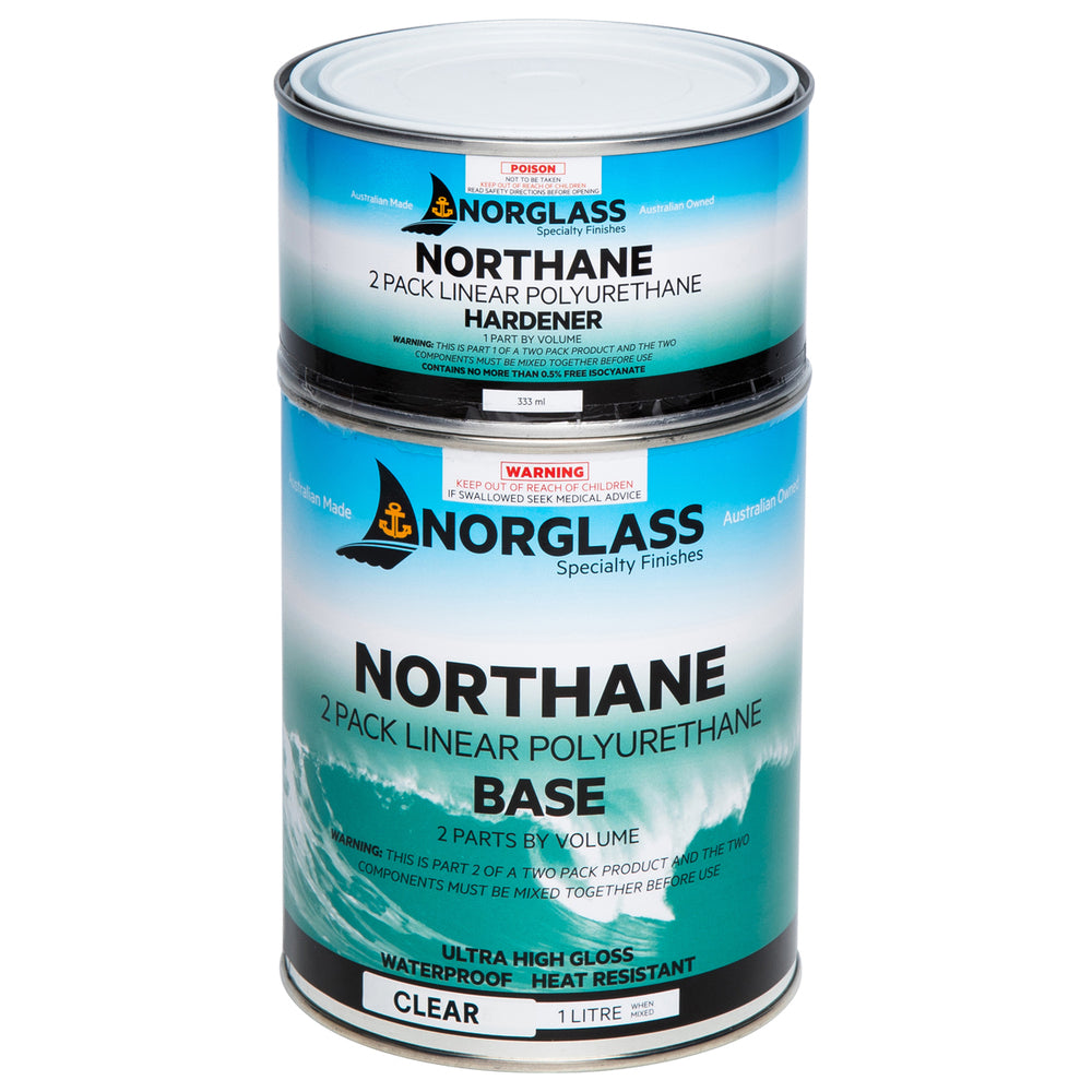 Norglass Northane 2 Part Polyurethane Clear Gloss