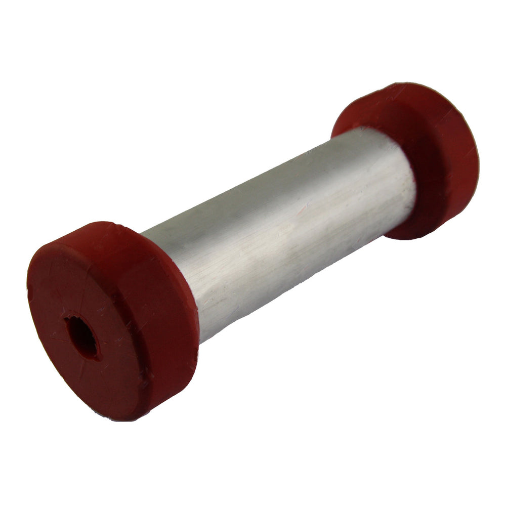 Red Poly Rollers Alloy Centre