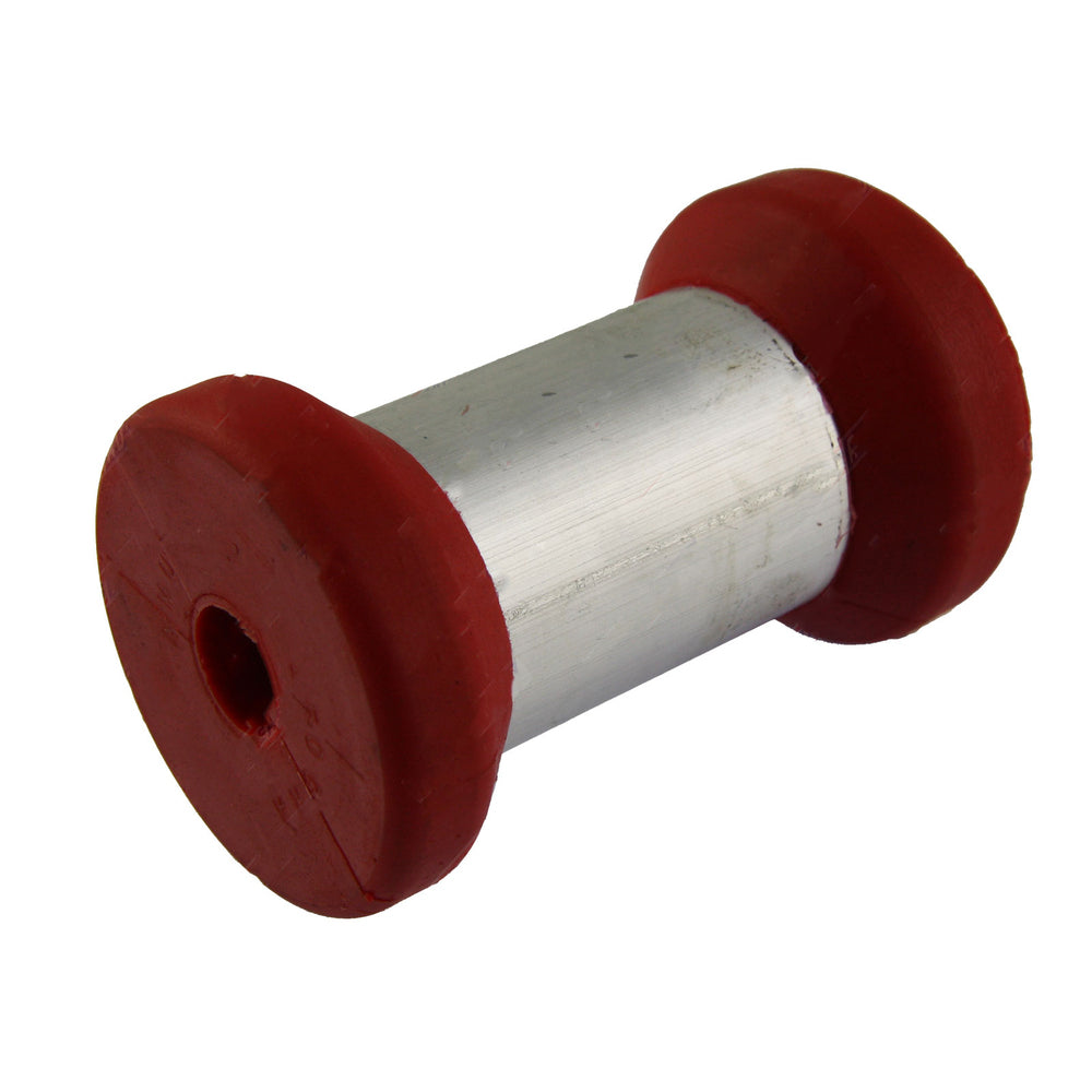 Red Poly Rollers Alloy Centre