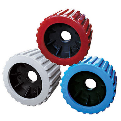 3" x 4" Poly Ribbed Wobble Rollers