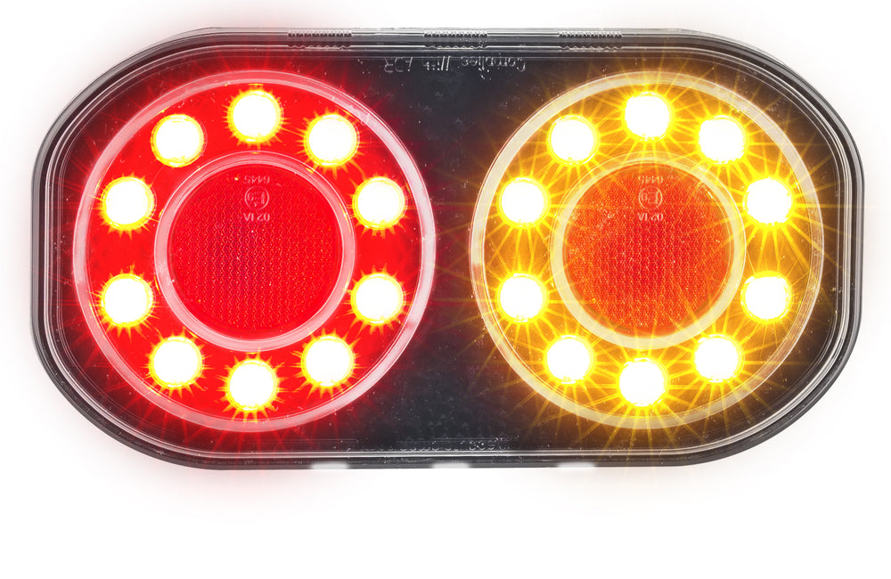 Boat Trailer Lamps - 209 Series (Twin Pack)