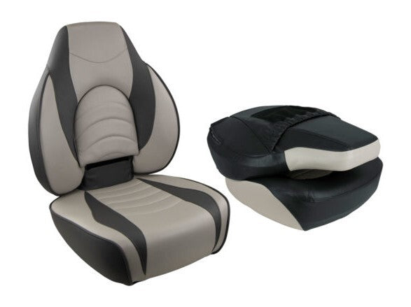 Fish Pro High Back Fold Down Seat